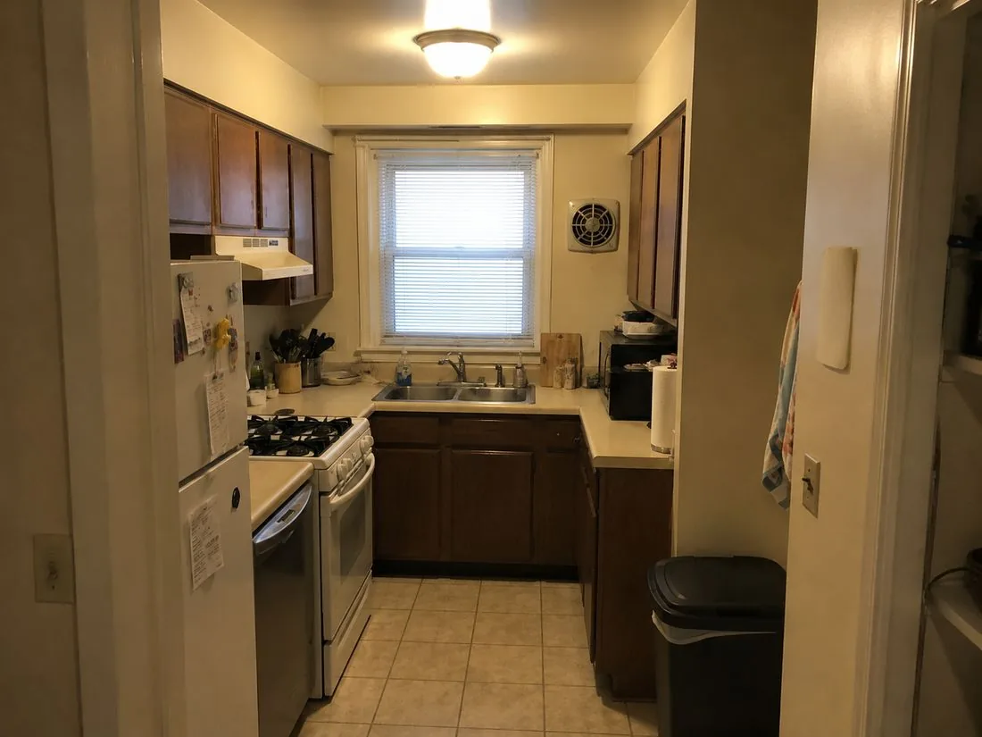 The same kitchen before the remodel by Francis Remodeling