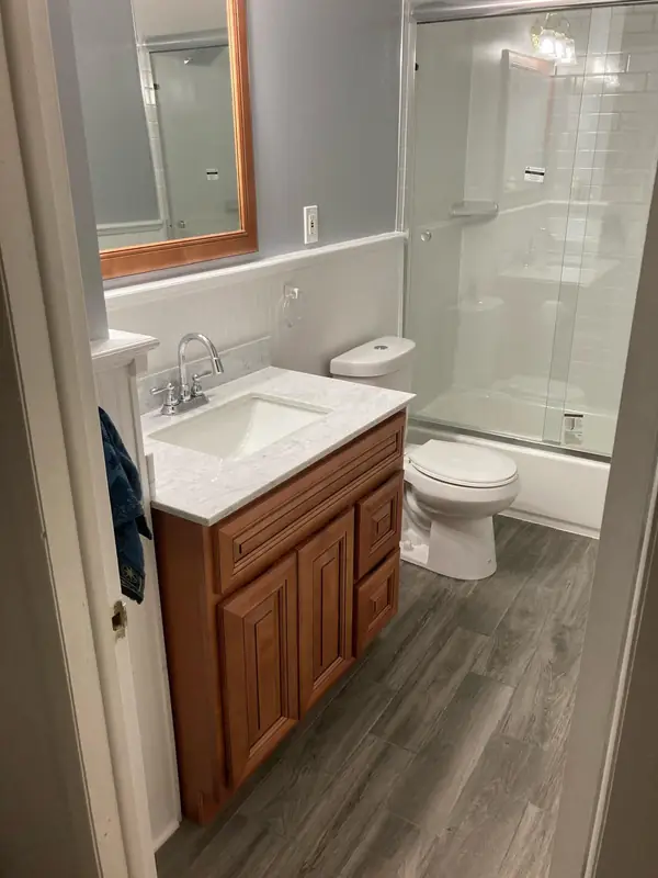 Finished remodeling work by Francis Remodeling